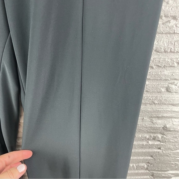 Sun Kim Andrea Pant Gray Travel Packable Trousers Size Medium - Picture 6 of 16